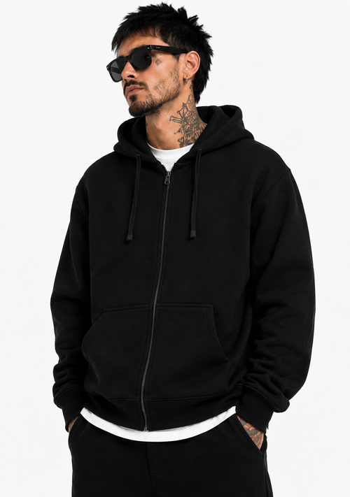 Polerón Slim Fit con cierre